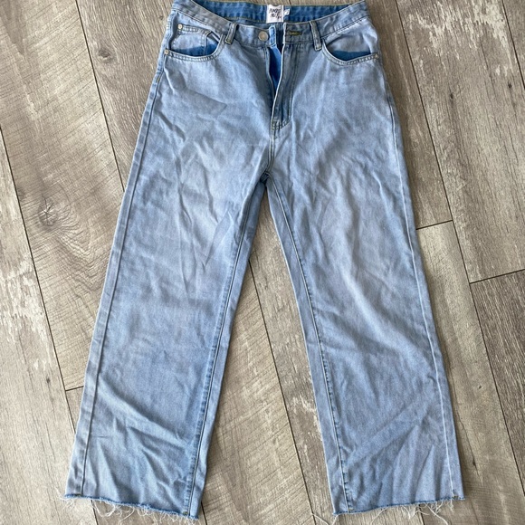 2/$40 Princess Polly Wide Leg Jeans 26.5 Inseam - Picture 6 of 6